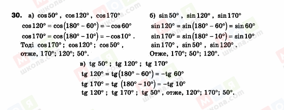 ГДЗ Геометрия 9 класс страница 30