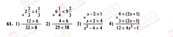 ГДЗ Алгебра 8 класс страница 61