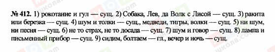 ГДЗ Російська мова 10 клас сторінка 412