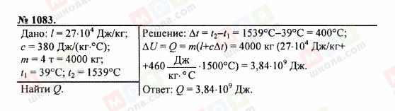 ГДЗ Фізика 7 клас сторінка 1083