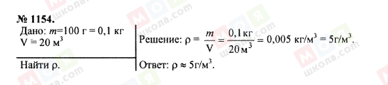 ГДЗ Физика 7 класс страница 1154