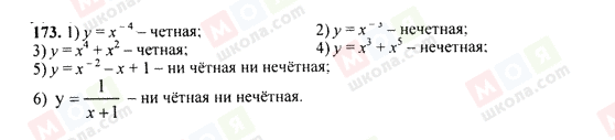 ГДЗ Алгебра 9 клас сторінка 173