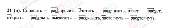 ГДЗ Російська мова 9 клас сторінка 21