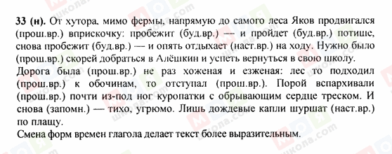 ГДЗ Російська мова 9 клас сторінка 33