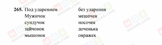 ГДЗ Російська мова 6 клас сторінка 265