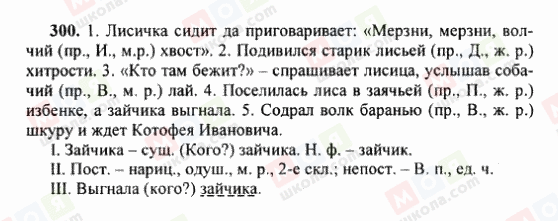 ГДЗ Русский язык 6 класс страница 300
