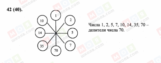 ГДЗ Математика 6 класс страница 42(40)