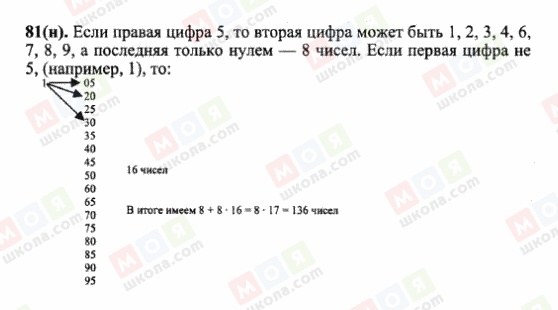 ГДЗ Математика 6 клас сторінка 81(н)