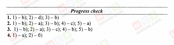 ГДЗ Англійська мова 6 клас сторінка Progress check