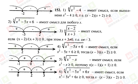 ГДЗ Алгебра 9 класс страница 152