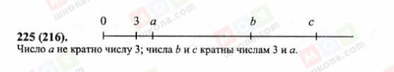 ГДЗ Математика 6 клас сторінка 225(216)