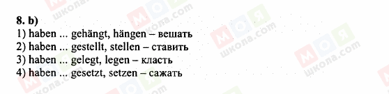 ГДЗ Німецька мова 6 клас сторінка 8