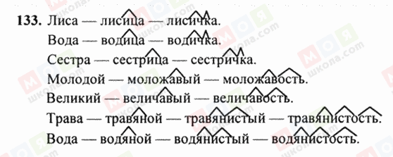 ГДЗ Русский язык 6 класс страница 133