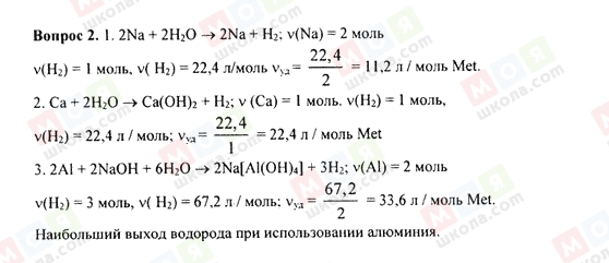 ГДЗ Хімія 9 клас сторінка 2