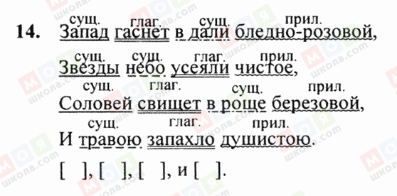 ГДЗ Русский язык 6 класс страница 14