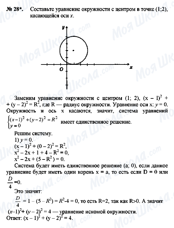 ГДЗ Геометрія 8 клас сторінка 28