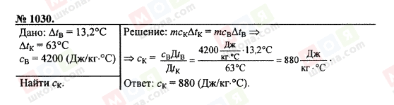 ГДЗ Фізика 7 клас сторінка 1030