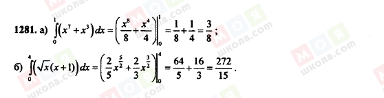 ГДЗ Алгебра 11 класс страница 1281