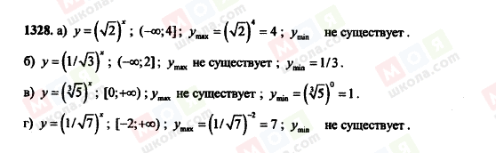 ГДЗ Алгебра 11 клас сторінка 1328