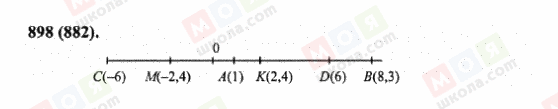 ГДЗ Математика 6 класс страница 898(882)