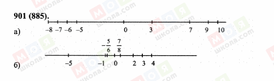 ГДЗ Математика 6 класс страница 901(885)