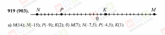 ГДЗ Математика 6 класс страница 919(903)