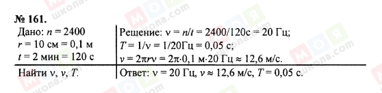 ГДЗ Фізика 7 клас сторінка 161