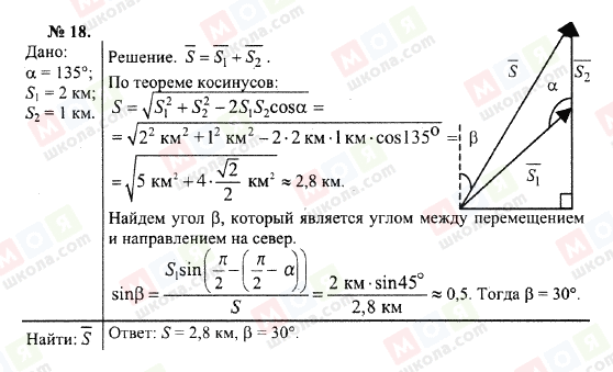 ГДЗ Физика 10 класс страница 18