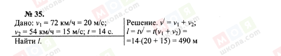 ГДЗ Физика 10 класс страница 35