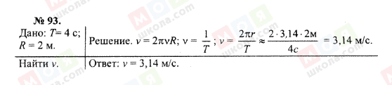ГДЗ Физика 10 класс страница 93