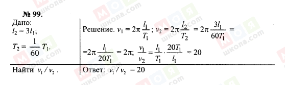 ГДЗ Физика 10 класс страница 99