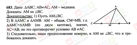 ГДЗ Геометрія 7 клас сторінка 683