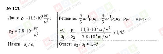 ГДЗ Физика 10 класс страница 123