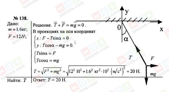 ГДЗ Фізика 10 клас сторінка 138