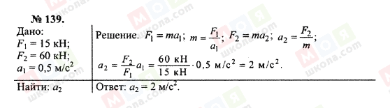 ГДЗ Физика 10 класс страница 139