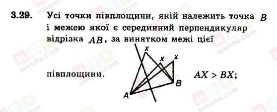 ГДЗ Геометрія 8 клас сторінка 3.29