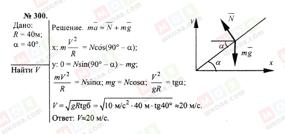 ГДЗ Физика 10 класс страница 300