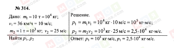 ГДЗ Физика 10 класс страница 314