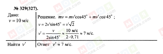ГДЗ Физика 10 класс страница 329(327)