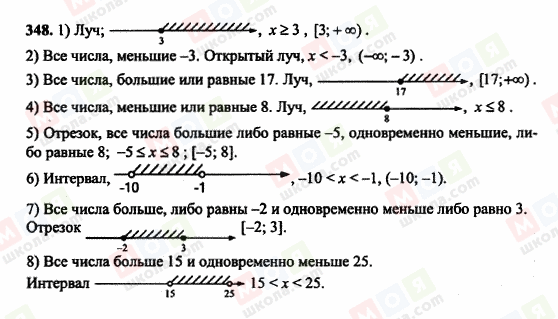 ГДЗ Математика 6 клас сторінка 348