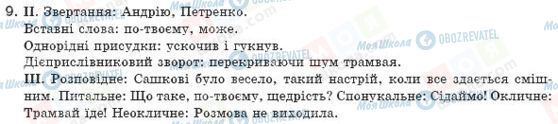ГДЗ Українська мова 8 клас сторінка 9