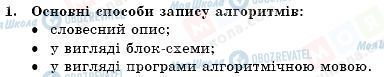 ГДЗ Інформатика 11 клас сторінка 1