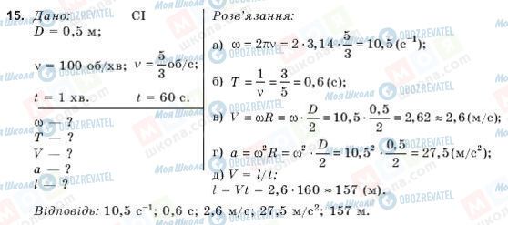 ГДЗ Физика 9 класс страница 15
