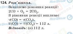 ГДЗ Хімія 10 клас сторінка 124