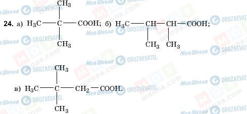 ГДЗ Хімія 11 клас сторінка 24