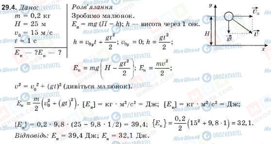 ГДЗ Физика 9 класс страница 29.4