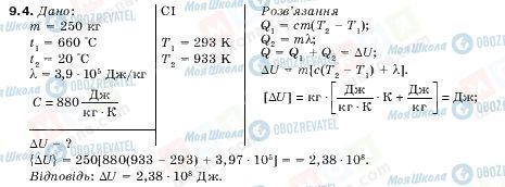 ГДЗ Физика 10 класс страница 9.4