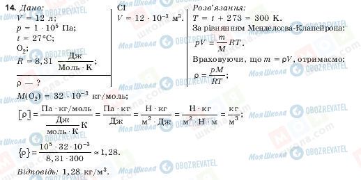 ГДЗ Физика 10 класс страница 14