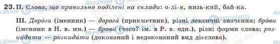 ГДЗ Українська мова 10 клас сторінка 23