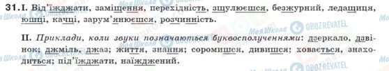ГДЗ Укр мова 10 класс страница 31